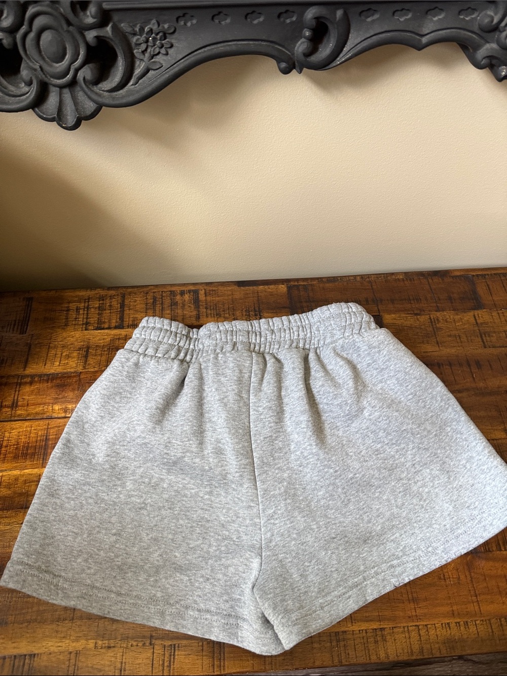 Everyday Comfort Women's Gray Drawstring Shorts - Picture 6 of 6